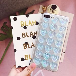 3D hearts iPhone 8 case